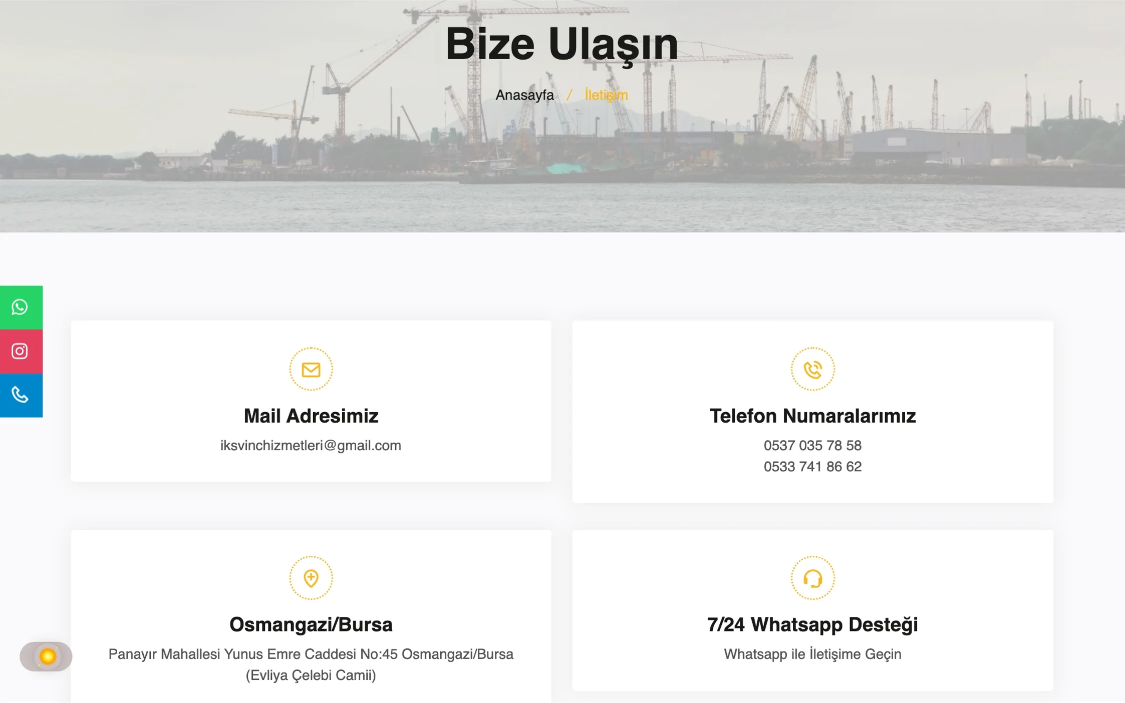 İKS Vinç Hizmetleri ekran görüntüsü 4